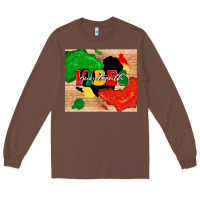 Chestnut juneteenth vibes Long Sleeve Tee - TumblerDesignByShophia