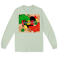 Matcha juneteenth vibes Long Sleeve Tee - TumblerDesignByShophia