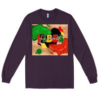 Plum juneteenth vibes Long Sleeve Tee - TumblerDesignByShophia