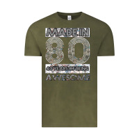 Vintage Olive Born in 1980 Womens Vintage Tee - Bettercallsaul