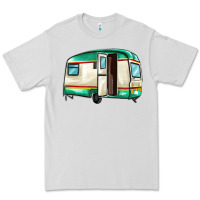 Dove Grey caravan Premium Tee - MaliasSmallBusiness