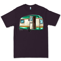 Plum caravan Premium Tee - MaliasSmallBusiness