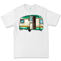 White caravan Premium Tee - MaliasSmallBusiness