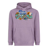 Lavender boy grandma Heavyweight Hoodie - CowhideDigitalArt