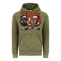Vintage Olive Merry Christmas Vintage Hoodie - RanaPortraitStore