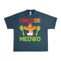 Midnight Navy Cinco De Meow Urban Heavy Tee - Bettercallsaul