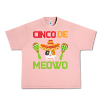 Salmon Cinco De Meow Urban Heavy Tee - Bettercallsaul