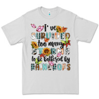 Dove Grey ive survived too many storms to bebothered by rain Premium Tee - MaliasSmallBusiness