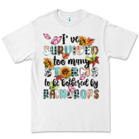 White ive survived too many storms to bebothered by rain Premium Tee - MaliasSmallBusiness