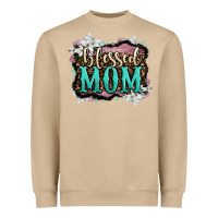 Mushroom blessed mom Heavyweight Sweatshirt - OliviaCreatesArt