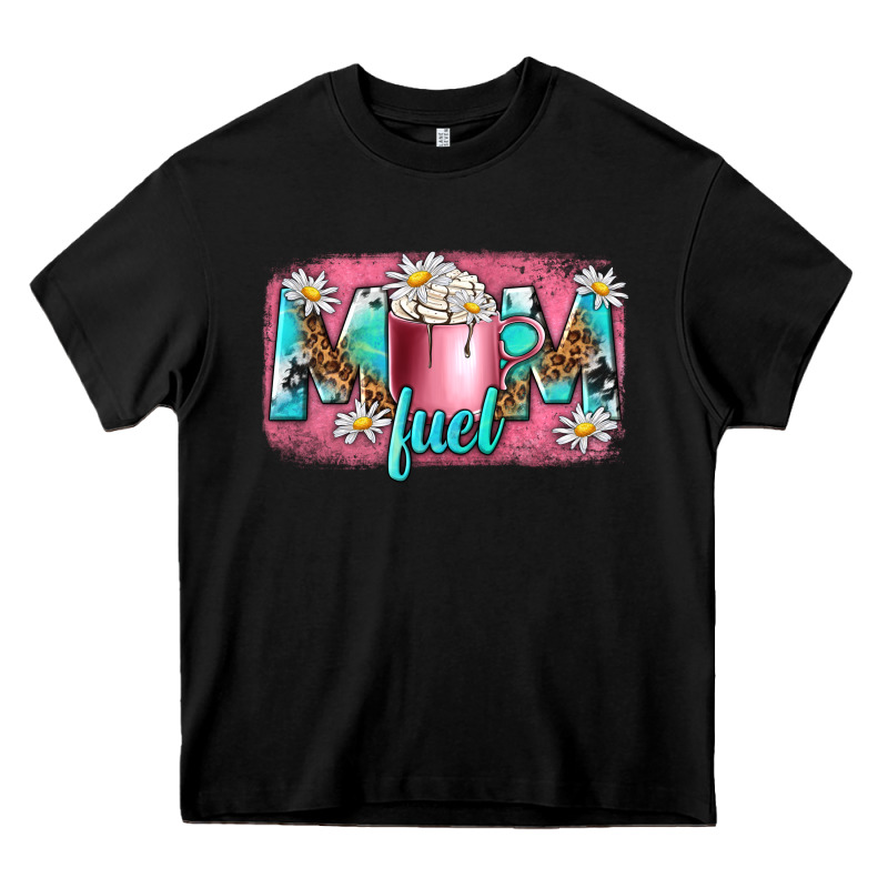 Mom Fuel Heavy Core Tee by NancyCooperArtShop | Teevron