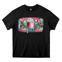 Black mom fuel Heavy Core Tee - NancyCooperArtShop