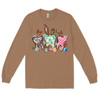 Toasted Coconut Happy Easter Day teeth Long Sleeve Tee - HowdyJamesFarm
