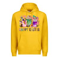 Lemon Happy Easter Coffee Cups With Bunny Premium Hoodie - BundleAndBundleShop