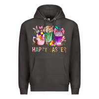 Smoke Happy Easter Coffee Cups With Bunny Premium Hoodie - BundleAndBundleShop