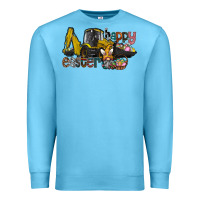 Ocean Blue Happy Easter Premium Sweatshirt - CowhideDigitalArt