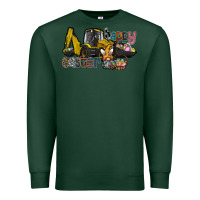 Sports Green Happy Easter Premium Sweatshirt - CowhideDigitalArt