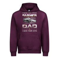 Mauve Wine Farmer1107 Urban Hoodie - tuanDangUi