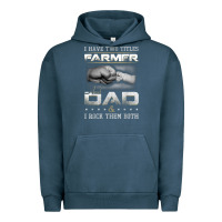 Pigment Midnight Navy Farmer1107 Urban Hoodie - tuanDangUi