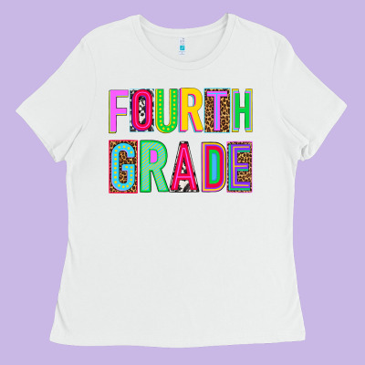 Fourth Grade Ladies Tee Designed By Nancycooperartshop