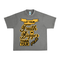 Tornado Let your Faith Be Bigger than your fear Urban Heavy Tee - Bettercallsaul