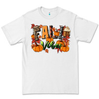 White fall vibes Premium Tee - MaliasSmallBusiness
