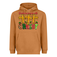 Meerkat christmas begins with christ Heavyweight Hoodie - CowhideDigitalArt