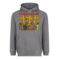 Storm christmas begins with christ Heavyweight Hoodie - CowhideDigitalArt