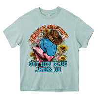 Arona lord have mercy baby got her blue jeans on Heavy Core Tee - NancyCooperArtShop