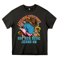 Asphalt lord have mercy baby got her blue jeans on Heavy Core Tee - NancyCooperArtShop