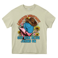 Mossy lord have mercy baby got her blue jeans on Heavy Core Tee - NancyCooperArtShop