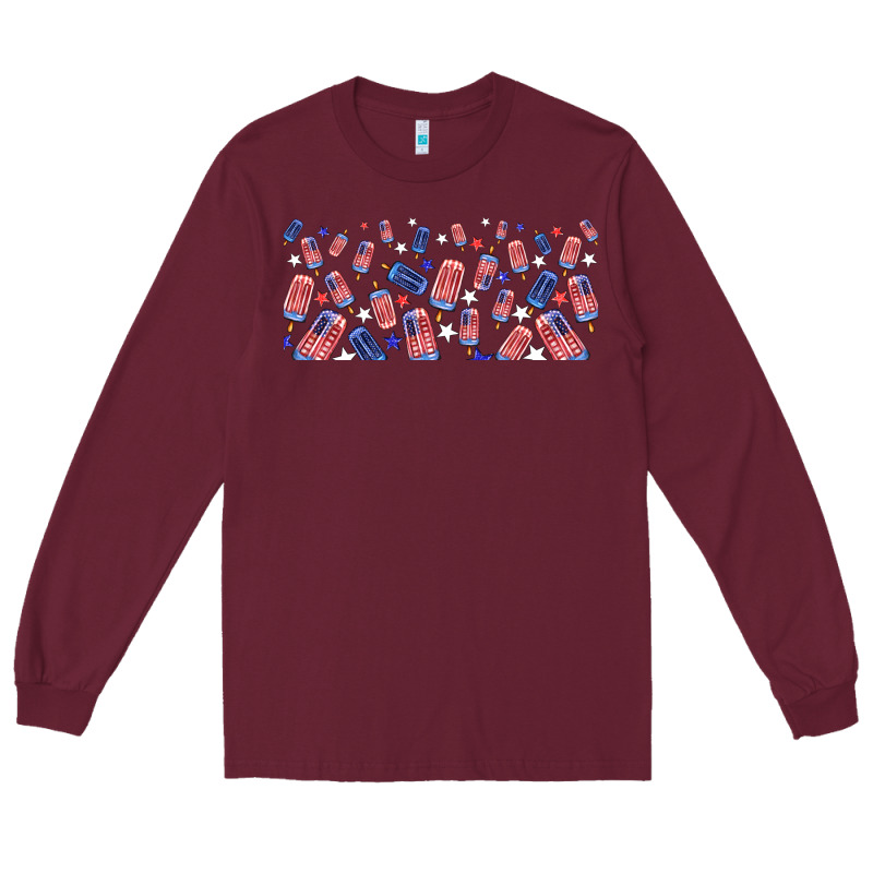 American Popsicle Long Sleeve Tee by TumblerDesignByShophia | Teevron