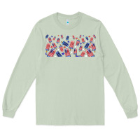Matcha American popsicle Long Sleeve Tee - TumblerDesignByShophia