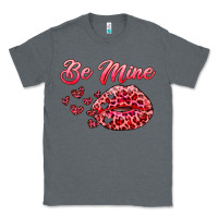 Charcoal Heather be mine kiss Classic Tee - RanaPortraitStore