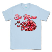 Dusty Blue be mine kiss Classic Tee - RanaPortraitStore