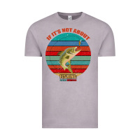 Vintage Zinc If It's Not About Fishing I'm Not Interested Vintage Tee - Bettercallsaul