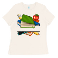 Bone custom teacher books Ladies Tee - NancyCooperArtShop