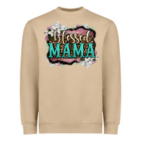 Blessed Mama Heavyweight Sweatshirt | Teevron