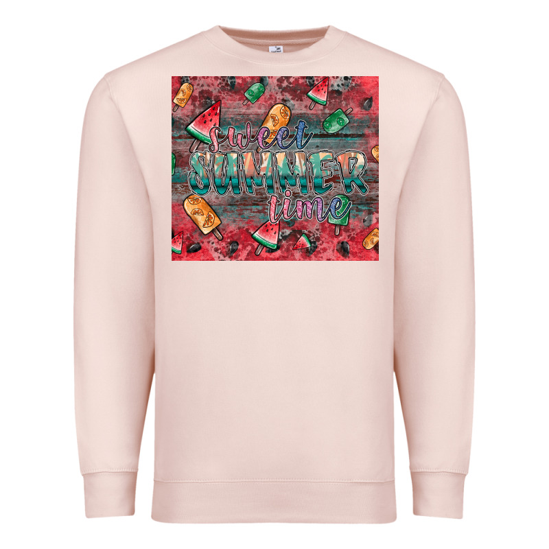 Summer Vibes Premium Sweatshirt by CowhideDigitalArt | Teevron