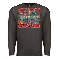 Smoke summer vibes Premium Sweatshirt - CowhideDigitalArt