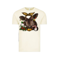 Vintage Arctic christmas baby cow Vintage Tee - RanaPortraitStore