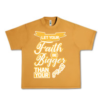 Peanut Butter Let Your Faith Be Bigger Than Your Fear Urban Heavy Tee - Bettercallsaul