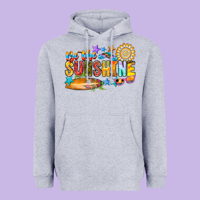 Be The Sunshine Heavyweight Hoodie Designed By Cowhidedigitalart