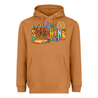 Meerkat be the sunshine Heavyweight Hoodie - CowhideDigitalArt