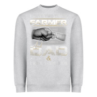 Heather Grey Farmer1107 Heavyweight Sweatshirt - tuanDangUi
