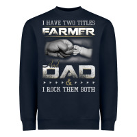 Navy Farmer1107 Heavyweight Sweatshirt - tuanDangUi