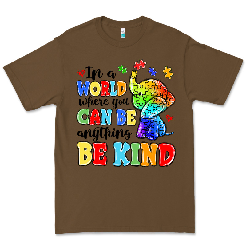 In A World Where You Can Be Anything Be Kind Premium Tee by MaliasSmallBusiness | Teevron