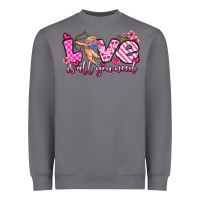 Love Is All You Need Heavyweight Sweatshirt | Teevron