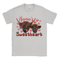 Moon Dust mama's sweetheart highland cow and calf Classic Tee - RanaPortraitStore