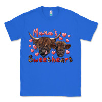 True Royal mama's sweetheart highland cow and calf Classic Tee - RanaPortraitStore
